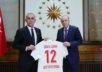 Erdoğan, TFF heyetini kabul etti