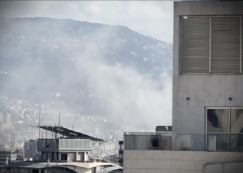 İsrail Beyrut’u vurdu, Hizbullah füzelerle saldırdı!