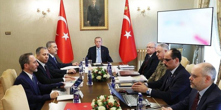 Erdoğan başkanlığında kritik güvenlik zirvesi