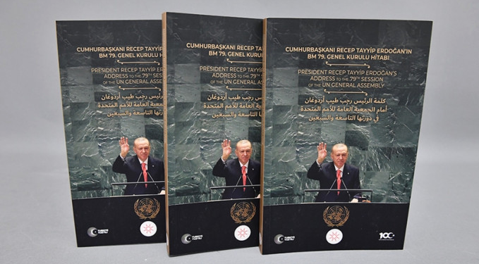 Erdoğan’ın BM’deki konuşması kitaplaştırıldı