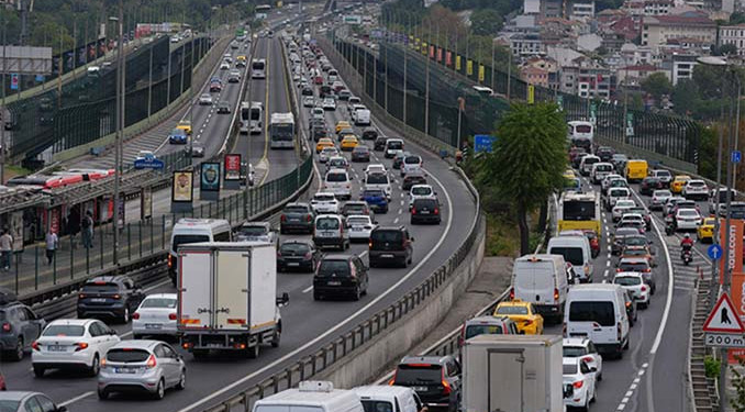 İstanbul’da trafik yoğunluğu yüzde 71’e çıktı