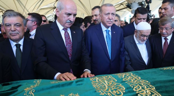 Recai Kutan’a veda: Cumhurbaşkanı Erdoğan da katıldı