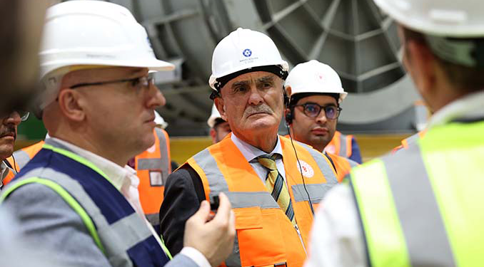 TBMM heyeti Akkuyu NGS sahasını ziyaret etti