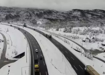 Anadolu Otoyolu’nun Bolu Dağı geçişine kar engeli!