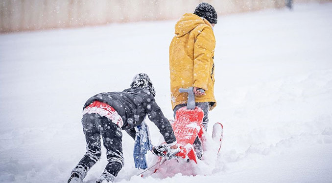 Eğitimde ‘kar tatiline’ devam