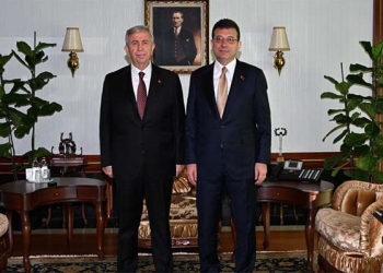 Ekrem İmamoğlu’ndan Mansur Yavaş’a ziyaret