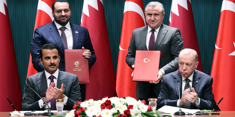 Katar Emiri Al Sani Türkiye’de! 8 yeni anlaşma imzalandı