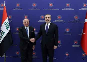 Fidan, Iraklı mevkidaşıyla görüştü