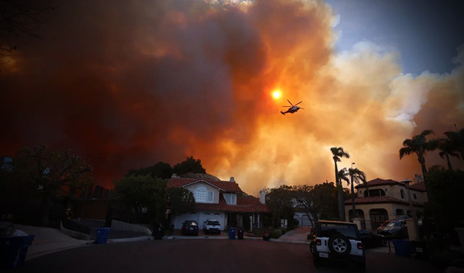 ABD’de yangın: Can kaybı artıyor!