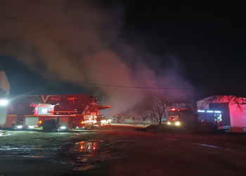 Bursa’da ses sistemi fabrikasında yangın