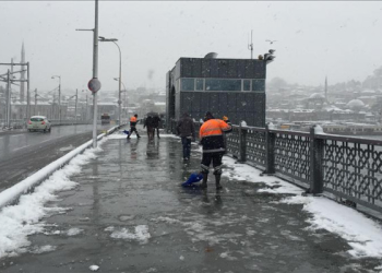 İstanbul yeni hafta da kar yağışlı