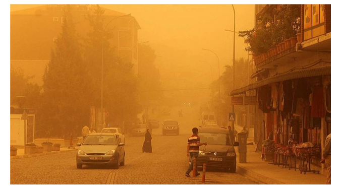 Batı Akdeniz ve Güney Ege için toz taşınımı uyarısı