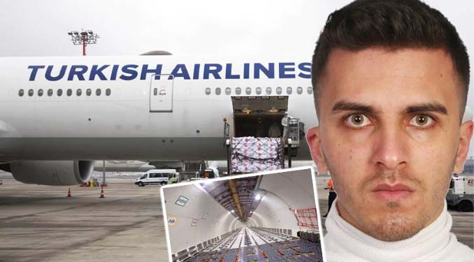 Korkunç ihmal! İşçiyi uçağın kargo bölümünde unuttular