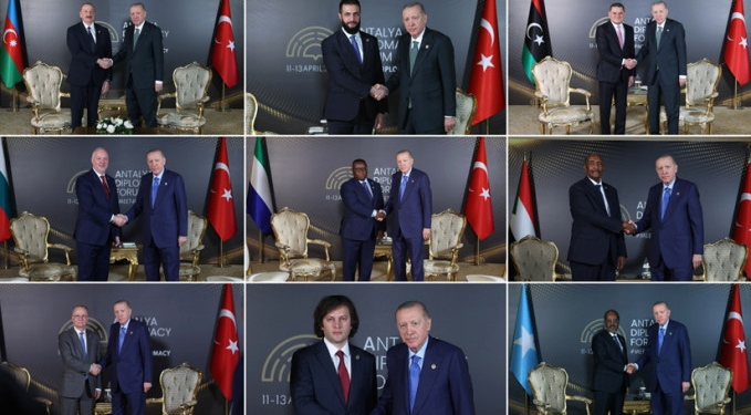 Cumhurbaşkanı Erdoğan’dan Antalya’da liderler zirvesi!