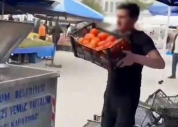 Domatesleri çöpe döken pazarcıya milyonluk ceza