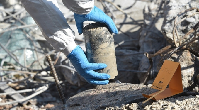 İstanbul’da 13 katlı binada sahte beton