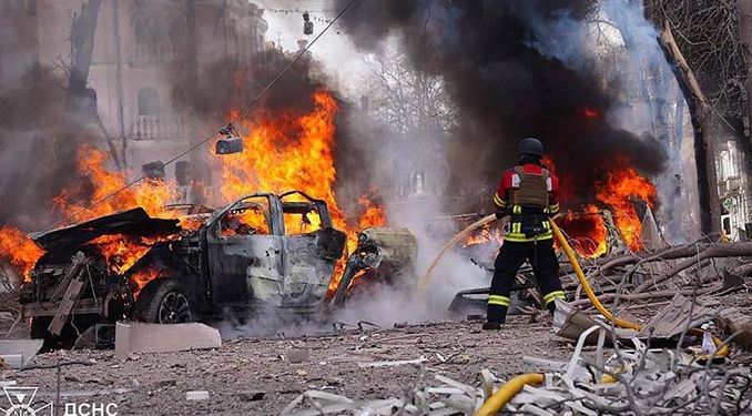 Rusya, Ukrayna’yı füzeyle vurdu! 31 ölü