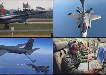 Türk uçağından F-35’e havada tarihi yakıt ikmali