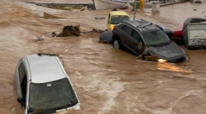 Yunanistan’da sel felaketi!