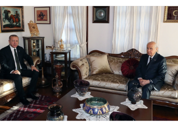 Cumhurbaşkanı Erdoğan, Bahçeli’yi evinde ziyaret etti