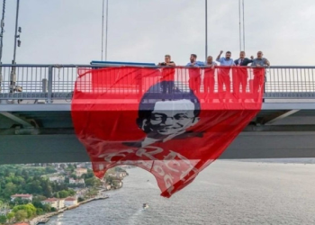 Boğaziçi Köprüsü’ne “Free İmamoğlu” pankartı: CHP’li vekillere soruşturma
