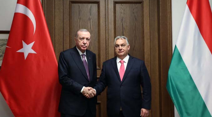Cumhurbaşkanı Erdoğan, Macaristan Başbakanı Orban ile görüştü