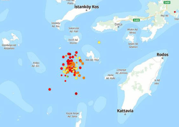 Girit Adası açıklarında 6,2 büyüklüğünde deprem