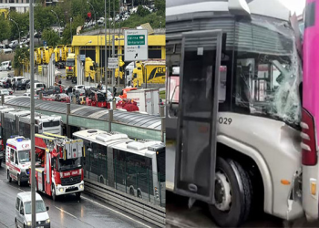 İki metrobüs çarpıştı! Ölü ve yaralılar var