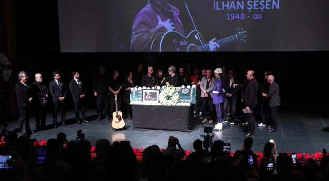 İlhan Şeşen şarkılarla uğurlandı…