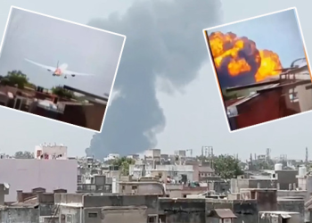 Hindistan’da 200’den fazla yolcunun bulunduğu uçak yere çakıldı