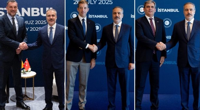 Bakan Fidan, İstanbul’da Balkan ülkelerinden mevkidaşlarıyla görüştü