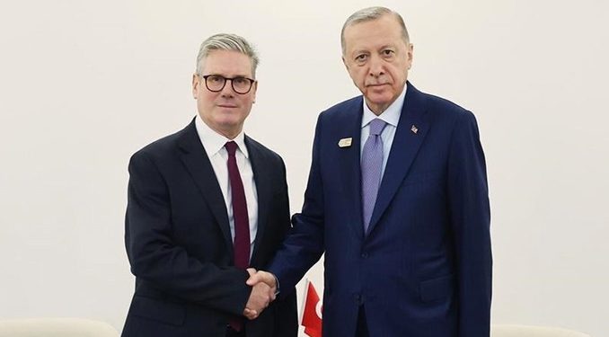 Cumhurbaşkanı Erdoğan, Starmer ile telefonda görüştü