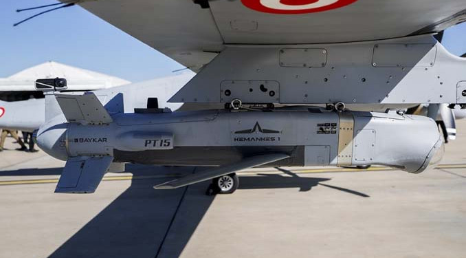 KEMANKEŞ 1’den karada da tam isabet