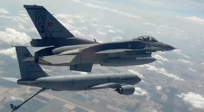 Mukabil Harekâtı’na Türk hava gücü