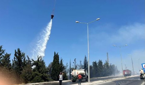 Şimdi de Bornova ve Buca alev alev