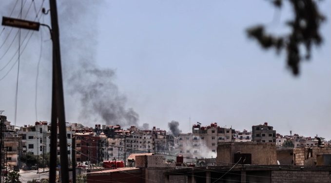 Suriye’nin başkentinde dumanlar yükseliyor