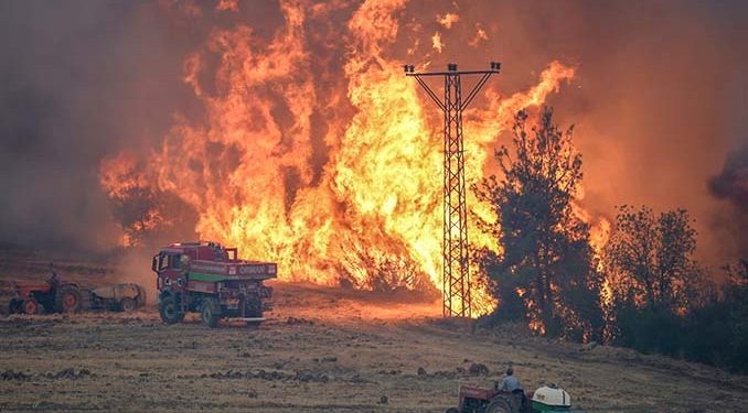 Yangın mağdurlarına 10 milyon TL destek