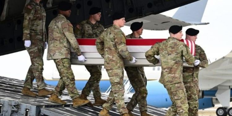 ABD’ye tabutlar gelmeye başladı